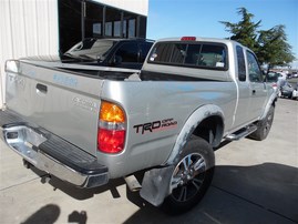 2001 Toyota Tacoma SR5 Prerunner Silver Extended Cab 3.4L AT 2WD #Z24589